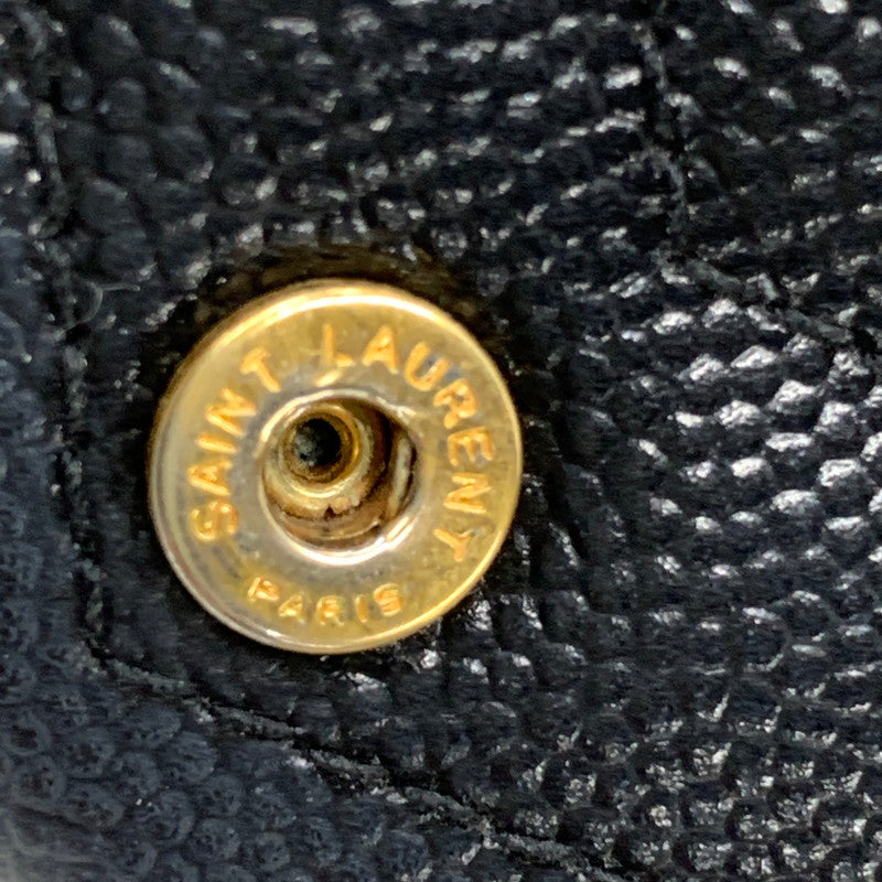 【現状渡し品】【メンズ/レディース】 SAINT LAURENT サンローラン TGN505118 タイニーウォレット 財布 181-260812-cs-14-izu カラー：ネイビー系 万代Net店