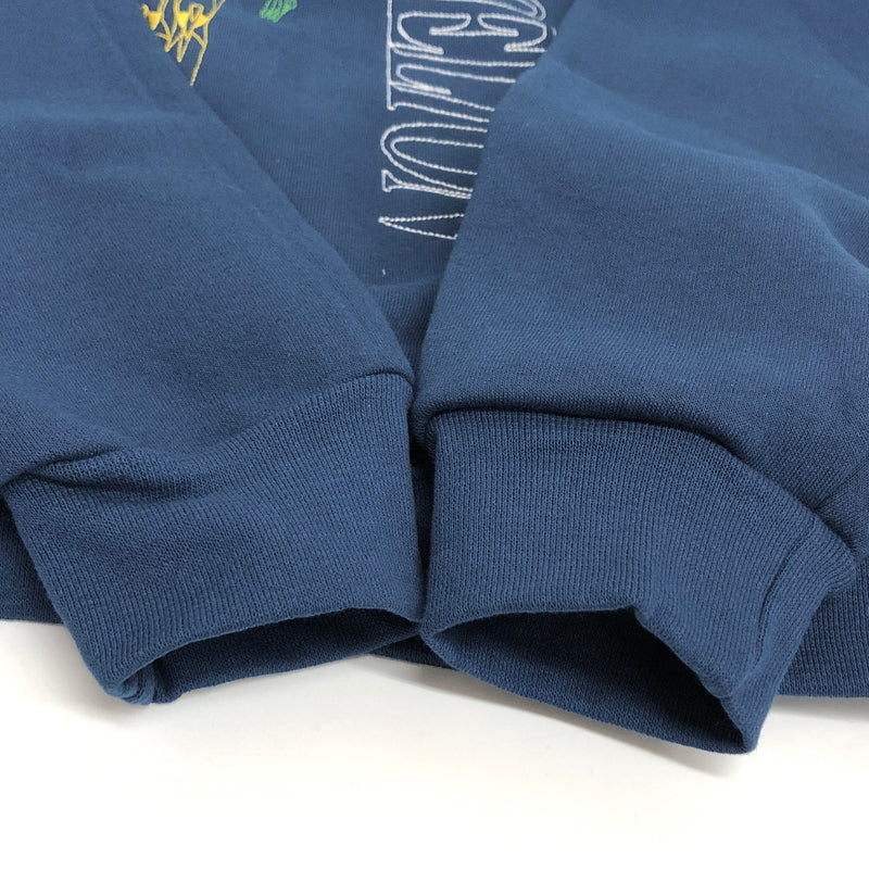 【中古美品】【メンズ】 FRUIT OF THE LOOM × EVANGELION フルーツオブザルーム RADIO EVA"THE 30" CREW NECK SWEAT クルーネック スウェット 長袖 トップス 147-260804-rs-03-fur サイズ：L カラー：ネイビー 万代Net店