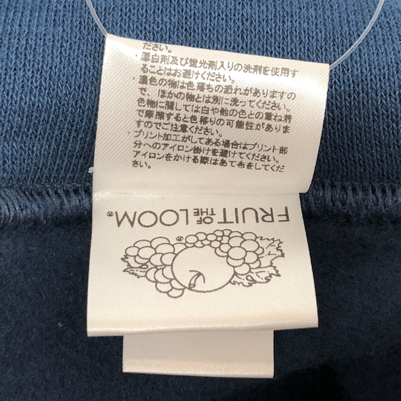 【中古美品】【メンズ】 FRUIT OF THE LOOM × EVANGELION フルーツオブザルーム RADIO EVA"THE 30" CREW NECK SWEAT クルーネック スウェット 長袖 トップス 147-260804-rs-03-fur サイズ：L カラー：ネイビー 万代Net店