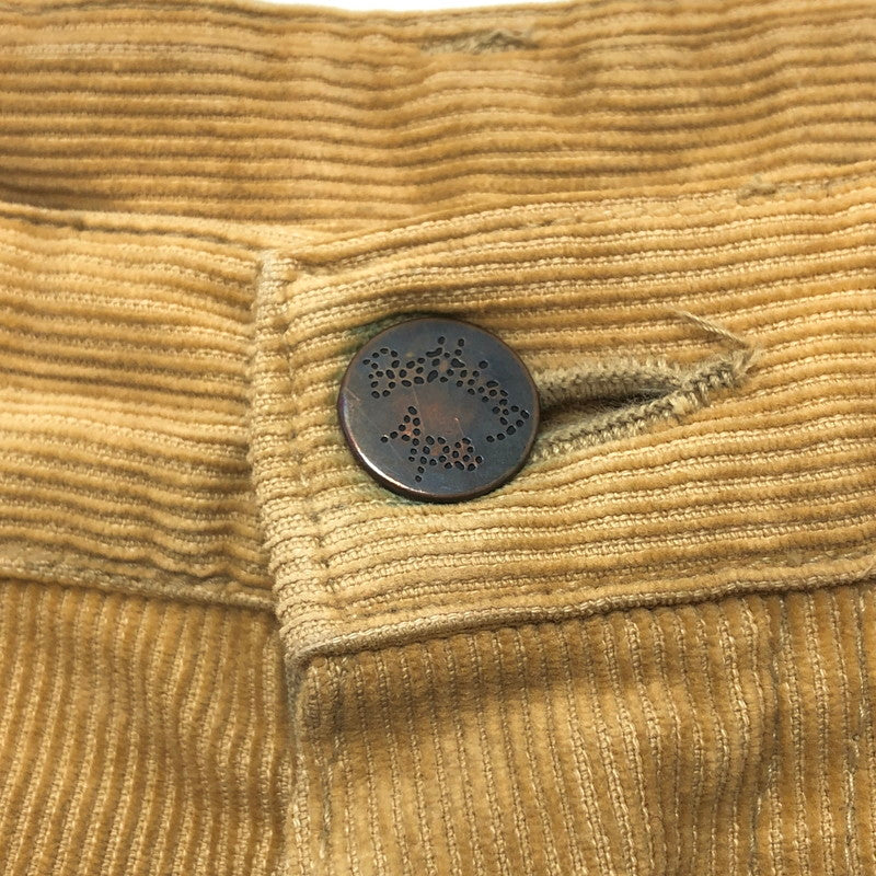 【現状渡し品】【メンズ】 A BATHING APE アベイシングエイプ CORDUROY PANTS コーデュロイパンツ 90年代 ボトムス ヴィンテージ系 157-250911-rs-01-fur サイズ：M カラー：ベージュ系 万代Net店