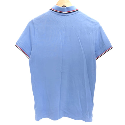 【中古品】【メンズ】 MONCLER モンクレール MAGIA POLO MANICA CORTA S/S POLO SHIRT D10918345600 ポロシャツ 半袖 トップス 141-260804-rs-05-fur サイズ：S カラー：ライトブルー 万代Net店