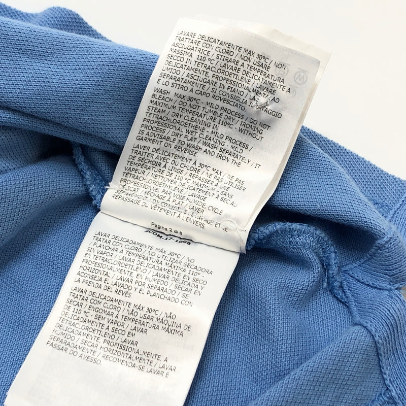 【中古品】【メンズ】 MONCLER モンクレール MAGIA POLO MANICA CORTA S/S POLO SHIRT D10918345600 ポロシャツ 半袖 トップス 141-260804-rs-05-fur サイズ：S カラー：ライトブルー 万代Net店
