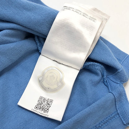 【中古品】【メンズ】 MONCLER モンクレール MAGIA POLO MANICA CORTA S/S POLO SHIRT D10918345600 ポロシャツ 半袖 トップス 141-260804-rs-05-fur サイズ：S カラー：ライトブルー 万代Net店