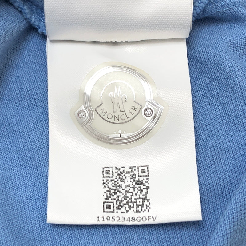 【中古品】【メンズ】 MONCLER モンクレール MAGIA POLO MANICA CORTA S/S POLO SHIRT D10918345600 ポロシャツ 半袖 トップス 141-260804-rs-05-fur サイズ：S カラー：ライトブルー 万代Net店