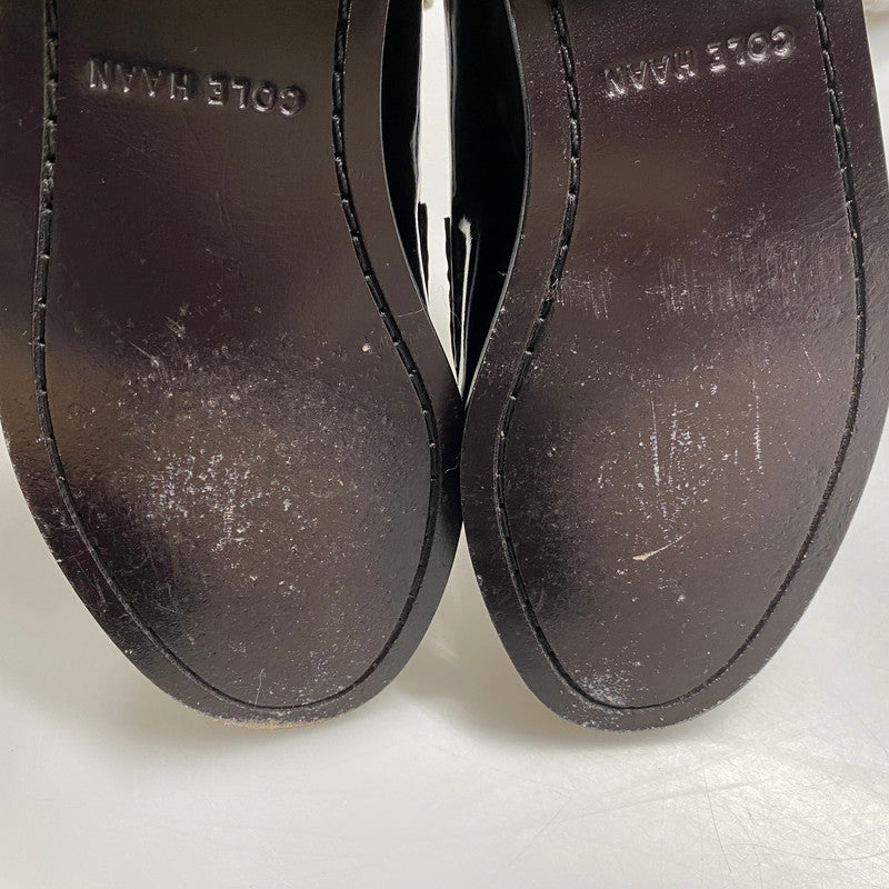 【中古品】【メンズ/レディース】 COLE HAAN コールハーン 03506 PINCH TASSEL ピンチ タッセル ローファー 靴 164-260502-kh-01-izu サイズ：25.5 カラー：ブラック 万代Net店