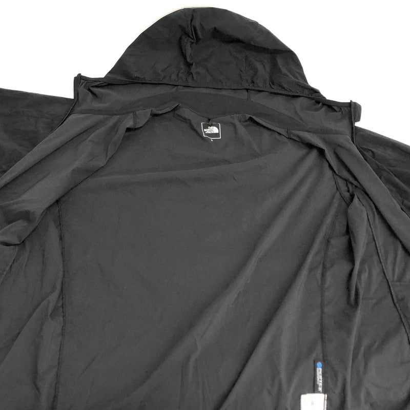 【中古品】【メンズ】 THE NORTH FACE ザ・ノースフェイス Anytime Wind Hoodie NP72184 エニータイムウィンドフーディ ナイロンジャケット ライトアウター 古着 144-260804-rs-07-fur サイズ：XL カラー：ブラック 万代Net店