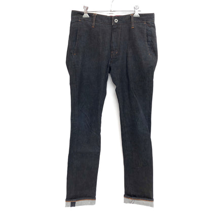 【中古品】【メンズ】 FACTOTUM ファクトタム RIGID DENIM TAPERED SLACKS01041027 リジッドデニムスラックス デニムパンツ ボトムス 古着 151-260804-rs-08-fur サイズ：29 カラー：インディゴ 万代Net店