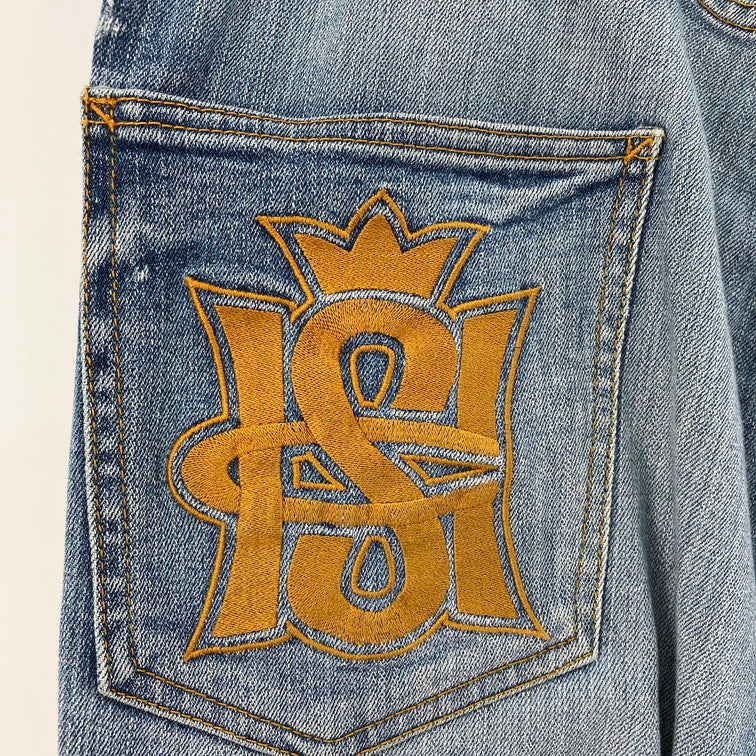 【中古品】【メンズ】 KINGSIZE ボトムス デニムパンツ 153-260209-WA-07-iwa サイズ：36 カラー：ライトブルー 万代Net店