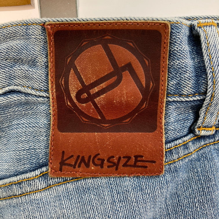 【中古品】【メンズ】 KINGSIZE ボトムス デニムパンツ 153-260209-WA-07-iwa サイズ：36 カラー：ライトブルー 万代Net店