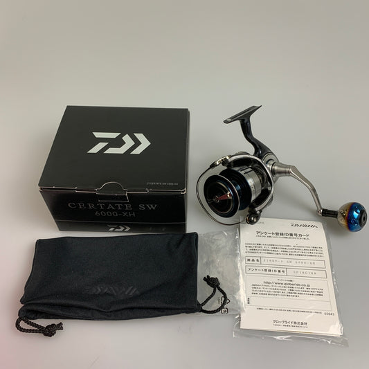 【中古品】 ダイワ 21セルテートSW 6000-XH 釣り具 リール フィッシング 134-260629-hu-01-min 万代Net店