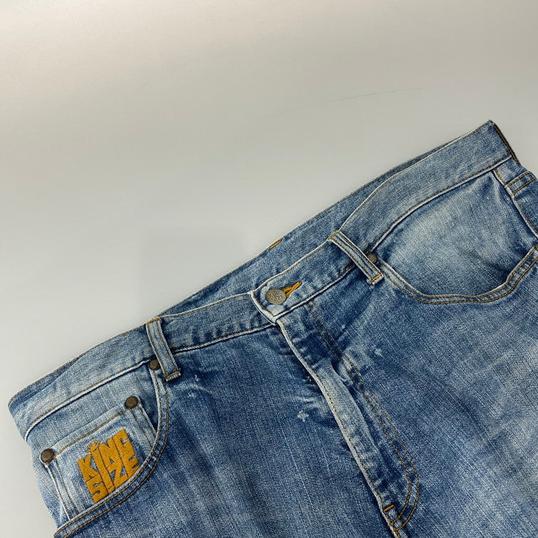 【中古品】【メンズ】 KINGSIZE ボトムス デニムパンツ 153-260209-WA-07-iwa サイズ：36 カラー：ライトブルー 万代Net店