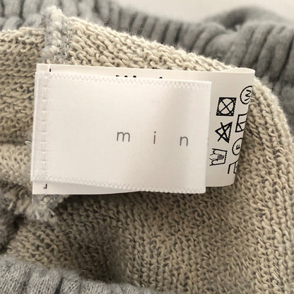 【中古品】【メンズ】 minsobi ミンソビ M225PT-TT1014 クラッシュダメージ ルーズワイド スウェットパンツ ボトムス 151-260804-rs-09-fur サイズ：FREE カラー：グレー 万代Net店