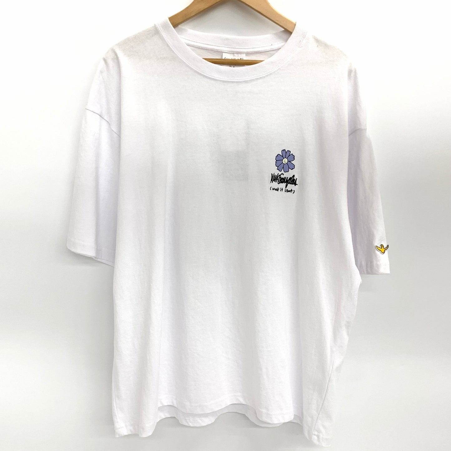 【中古美品】【メンズ】 Mark Gonzales マークゴンザレス S/S Tee 半袖 プリント Tシャツ 150-260317-ea-06-fur サイズ：L カラー：ホワイト 万代Net店