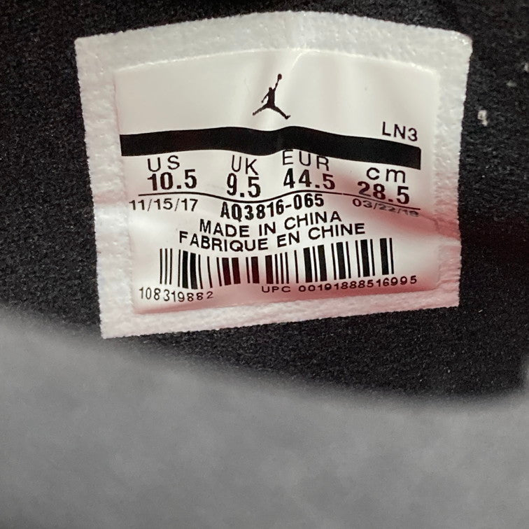 【中古品】【メンズ】 NIKE ナイキ AQ3816-065 AIR JORDAN 4 RETRO RAPTORS 靴 スニーカー 160-250629-NS-18-iwa サイズ：28.5cm カラー：ブラック パープル レッド 万代Net店