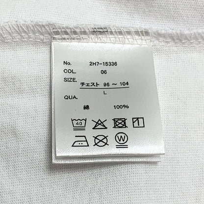 【中古美品】【メンズ】 Mark Gonzales マークゴンザレス S/S Tee 半袖 プリント Tシャツ 150-260317-ea-06-fur サイズ：L カラー：ホワイト 万代Net店