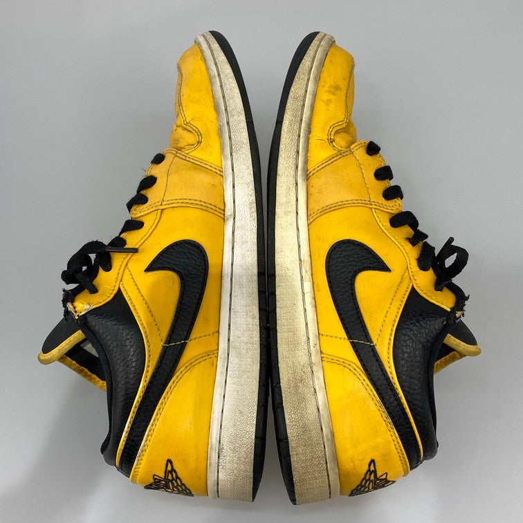 【現状渡し品】【メンズ】 NIKE ナイキ 553558-700 AIR JORDAN 1 LOW UNIVERSITY GOLD スニーカー 160-251106-WA-08-iwa サイズ：28 カラー：UNIVERSITY GOLD/BLACK-WHITE 万代Net店