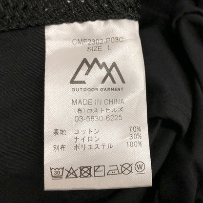 【中古品】【メンズ】 CMF OUTDOOR GARMENT コムフィアウトドアガーメント PREFUSE PANTS CMF2302-P03C プレフューズパンツ カーゴパンツ ボトムス 155-260804-rs-11-fur サイズ：L カラー：ブラック 万代Net店