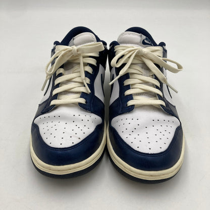 【中古品】【レディース】 NIKE ナイキ FN7197-100 WOMEN’S DUNK LOW PRM 靴 スニーカー 160-250629-NS-19-iwa サイズ：27.5cm カラー：MIDNIGHT NAVY AND WHITE 万代Net店