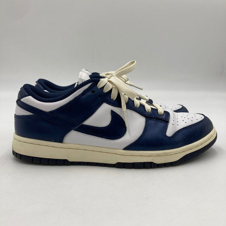 【中古品】【レディース】 NIKE ナイキ FN7197-100 WOMEN’S DUNK LOW PRM 靴 スニーカー 160-250629-NS-19-iwa サイズ：27.5cm カラー：MIDNIGHT NAVY AND WHITE 万代Net店