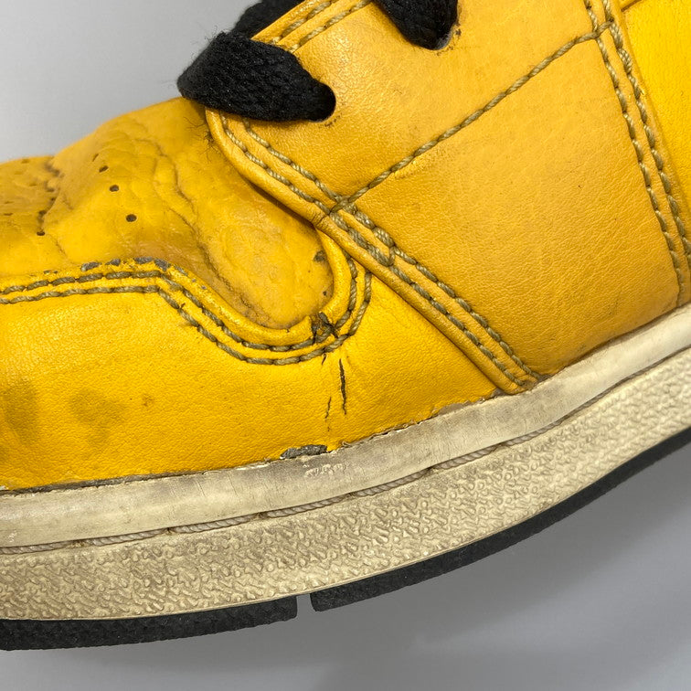 【現状渡し品】【メンズ】 NIKE ナイキ 553558-700 AIR JORDAN 1 LOW UNIVERSITY GOLD スニーカー 160-251106-WA-08-iwa サイズ：28 カラー：UNIVERSITY GOLD/BLACK-WHITE 万代Net店