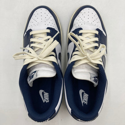 【中古品】【レディース】 NIKE ナイキ FN7197-100 WOMEN’S DUNK LOW PRM 靴 スニーカー 160-250629-NS-19-iwa サイズ：27.5cm カラー：MIDNIGHT NAVY AND WHITE 万代Net店
