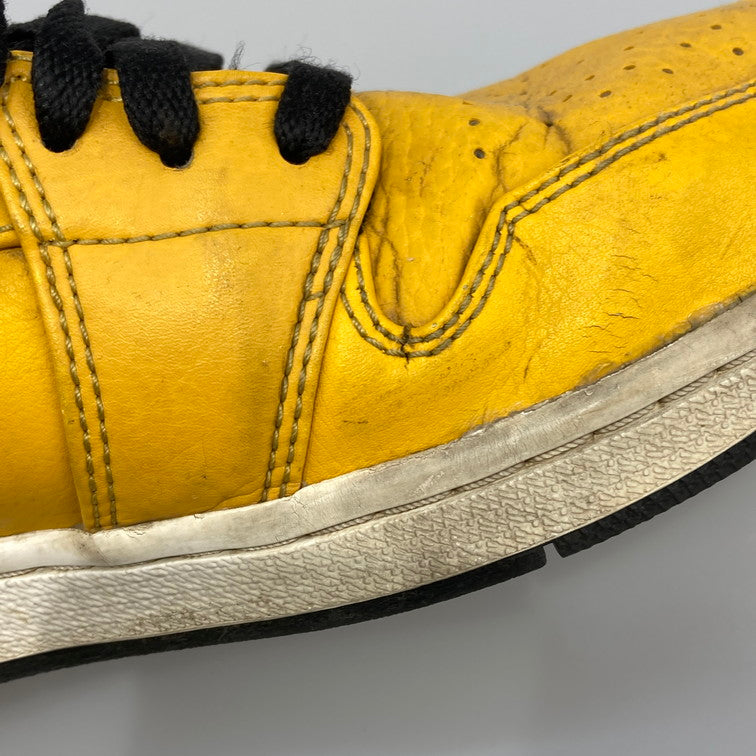 【現状渡し品】【メンズ】 NIKE ナイキ 553558-700 AIR JORDAN 1 LOW UNIVERSITY GOLD スニーカー 160-251106-WA-08-iwa サイズ：28 カラー：UNIVERSITY GOLD/BLACK-WHITE 万代Net店