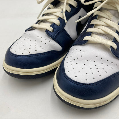 【中古品】【レディース】 NIKE ナイキ FN7197-100 WOMEN’S DUNK LOW PRM 靴 スニーカー 160-250629-NS-19-iwa サイズ：27.5cm カラー：MIDNIGHT NAVY AND WHITE 万代Net店