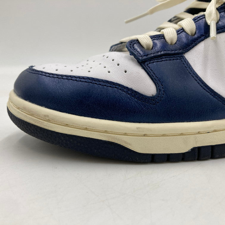 【中古品】【レディース】 NIKE ナイキ FN7197-100 WOMEN’S DUNK LOW PRM 靴 スニーカー 160-250629-NS-19-iwa サイズ：27.5cm カラー：MIDNIGHT NAVY AND WHITE 万代Net店