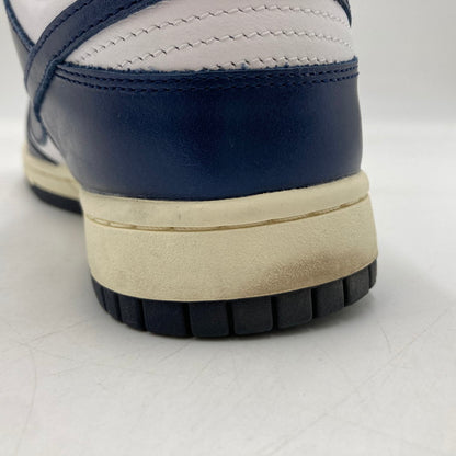 【中古品】【レディース】 NIKE ナイキ FN7197-100 WOMEN’S DUNK LOW PRM 靴 スニーカー 160-250629-NS-19-iwa サイズ：27.5cm カラー：MIDNIGHT NAVY AND WHITE 万代Net店