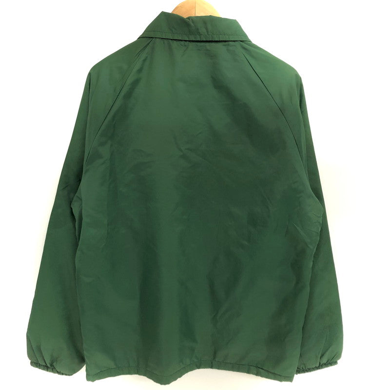 【ジャンク品】【メンズ】 Champion チャンピオン Coach Jacket コーチジャケット ブルゾン アウター 古着 ヴィンテージ系 146-250912-rs-03-fur サイズ：M カラー：グリーン 万代Net店