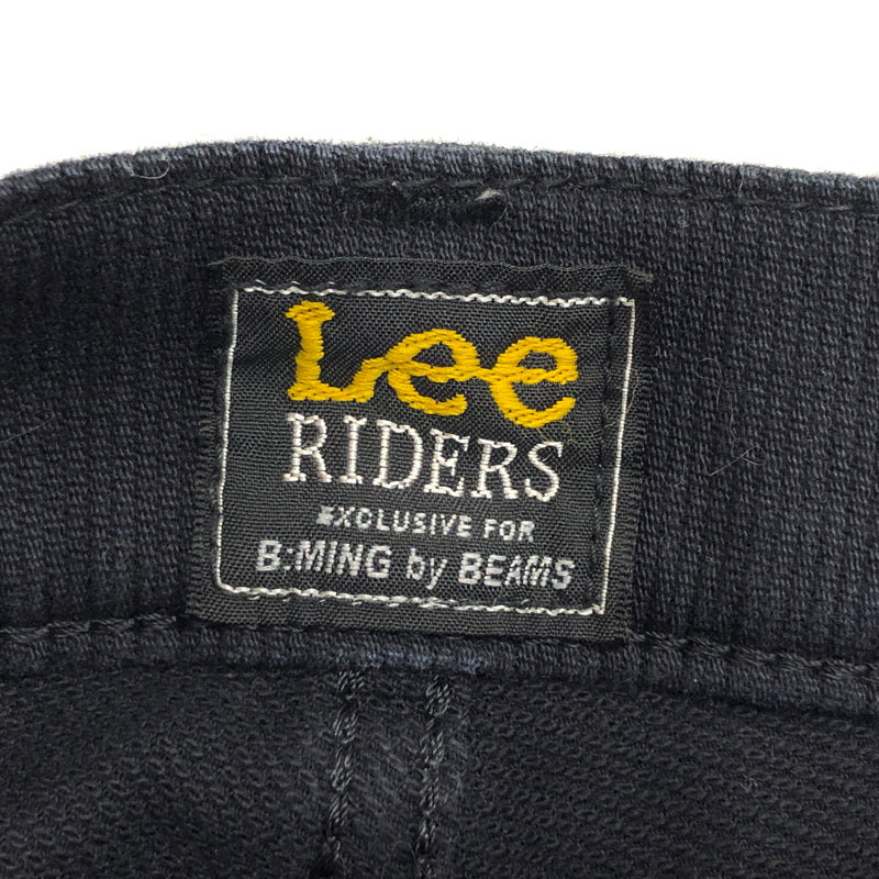 【中古品】【メンズ】 LEE × B:MING by BEAMS リー ビームス STRAIGHT PANTS LB0329 ストレートパンツ ボトムス 古着 156-260805-rs-02-fur サイズ：M カラー：ブラック 万代Net店