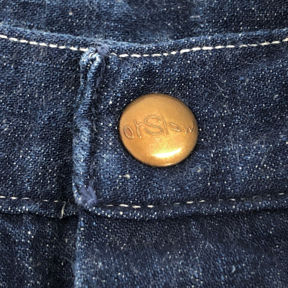 【中古品】【メンズ】 orSlow オアスロウ DENIM PANTS デニムパンツ Gパン ジーンズ ボトムス 151-260805-rs-03-fur サイズ：S(1) カラー：インディゴ 万代Net店