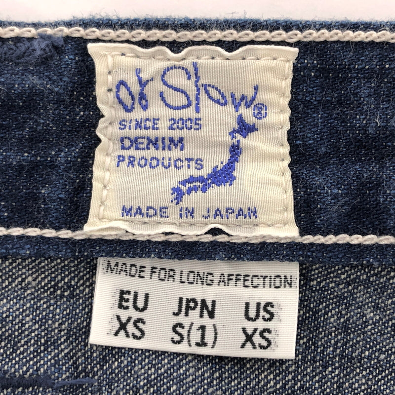 【中古品】【メンズ】 orSlow オアスロウ DENIM PANTS デニムパンツ Gパン ジーンズ ボトムス 151-260805-rs-03-fur サイズ：S(1) カラー：インディゴ 万代Net店