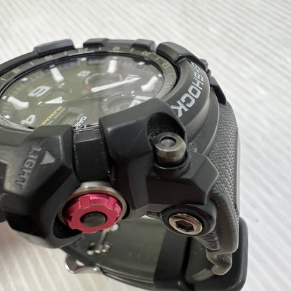 【中古品】【メンズ】 G-SHOCK ジーショック GSG-100-1A8JF MUDMASTER 電波ソーラー腕時計 マッドマスター ウォッチ 196-250117-me-06-min カラー：ブラック 万代Net店