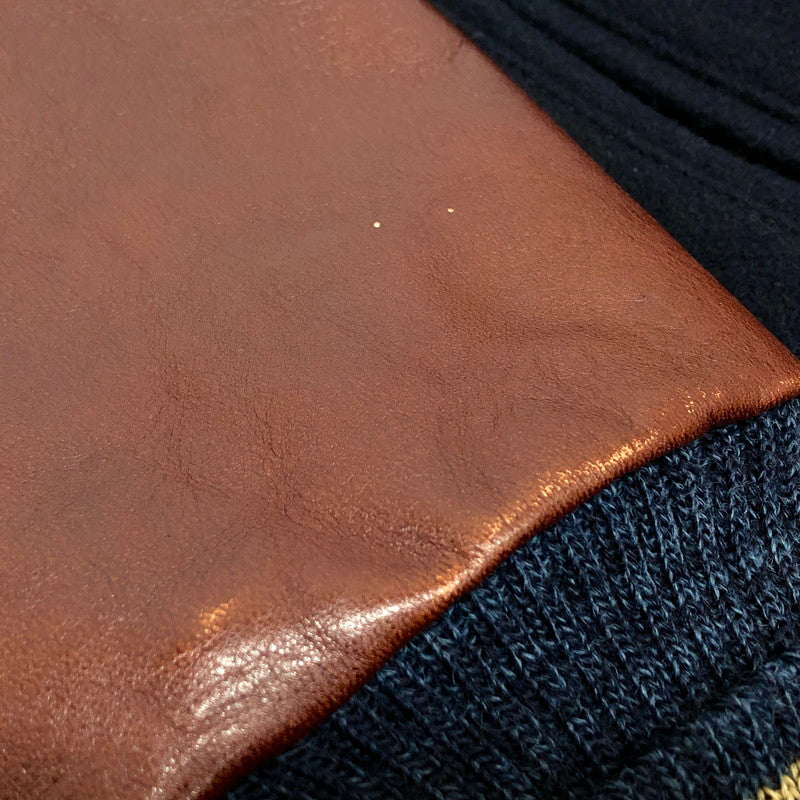 【現状渡し品】【メンズ】 Buzz Rickson's バズリクソンズ MEMORIAL JACKET BR13051 メモリアルジャケット モスキート スタジャン 東洋エンタープライズアメカジ系 アウター 145-251209-rs-04-fur サイズ：L カラー：ブラウン/ネイビー系 万代Net店