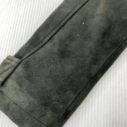 【中古品】【メンズ】 IROQUOIS イロコイ 786200 GOAT SUEDE BALMACAAN COAT ゴート スウェード バルマカーン コート アウター 140-260910-cs-13-izu サイズ：1 カラー：ブラック 万代Net店
