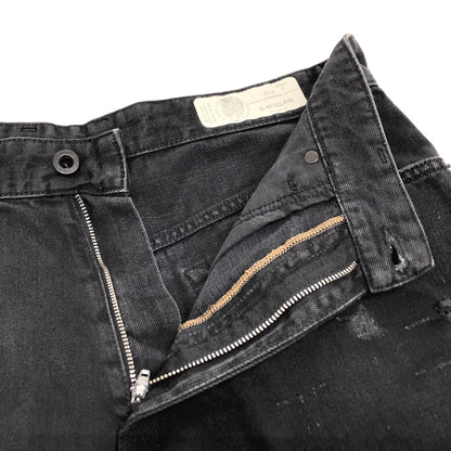 【中古品】【メンズ】 DIESEL ディーゼル D-WILLOH SHORT PANTS ショート デニムパンツ ショーツ ハーフパンツ ボトムス 152-260805-rs-05-fur サイズ：W30 カラー：ブラックデニム 万代Net店