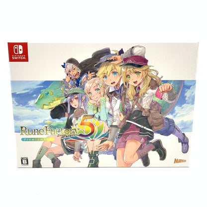 【中古品】 ルーンファクトリー5 プレミアムボックス -Switch ゲーム 029-250926-mo-11-fur 万代Net店
