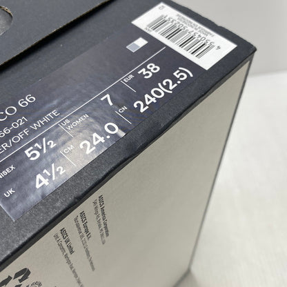 【現状渡し品】【レディース】 ONITSUKA TIGER オニツカタイガー 1183B566 MEXICO 66 メキシコ スニーカー シューズ 靴 166-260910-cs-17-izu サイズ：24cm カラー：SILVER/OFF WHITE 万代Net店
