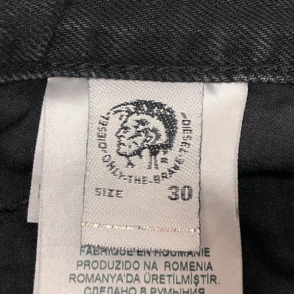 【中古品】【メンズ】 DIESEL ディーゼル D-WILLOH SHORT PANTS ショート デニムパンツ ショーツ ハーフパンツ ボトムス 152-260805-rs-05-fur サイズ：W30 カラー：ブラックデニム 万代Net店