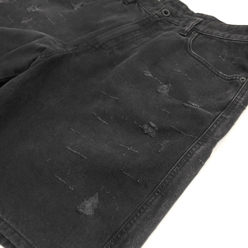 【中古品】【メンズ】 DIESEL ディーゼル D-WILLOH SHORT PANTS ショート デニムパンツ ショーツ ハーフパンツ ボトムス 152-260805-rs-05-fur サイズ：W30 カラー：ブラックデニム 万代Net店