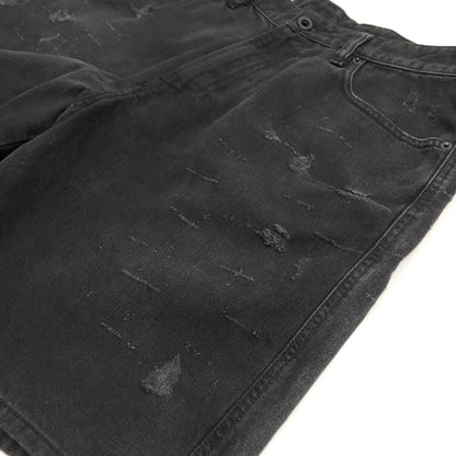 【中古品】【メンズ】 DIESEL ディーゼル D-WILLOH SHORT PANTS ショート デニムパンツ ショーツ ハーフパンツ ボトムス 152-260805-rs-05-fur サイズ：W30 カラー：ブラックデニム 万代Net店