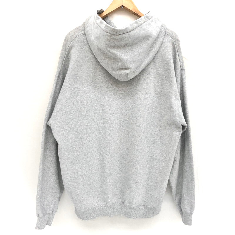 【中古品】【メンズ】 XLARGE エクストララージ LOGO CHAIN PULLOVER HOODED SWEAT 101213012033 ロゴ フーディ パーカー長袖 トップス ストリート系 142-250611-rs-02-fur サイズ：L カラー：グレー 万代Net店