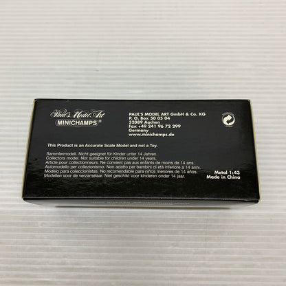 【現状渡し品】 京商 kyosho MINICHAMPS 1/43 ポルシェ 911 GT1 ストリート 1998 ホワイト 433 986803 ミニカー 061-260401-AS-6-min 万代Net店