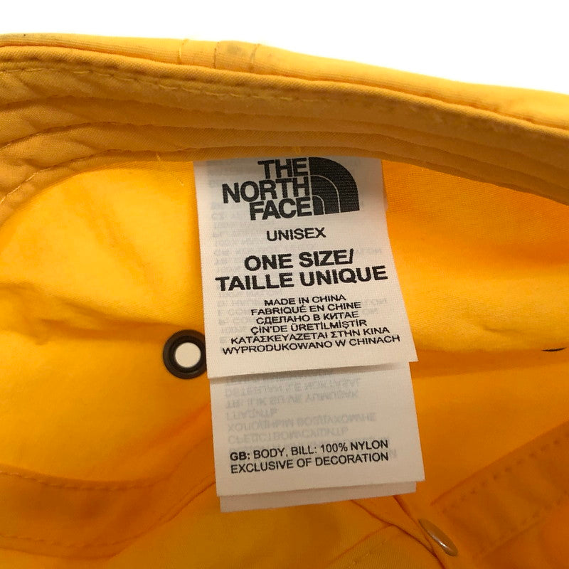 【現状渡し品】【メンズ/レディース】 THE NORTH FACE ザ・ノースフェイス THROWBACK TECH HAT NF0A3FFM スローバックデックハット キャップ 帽子 アクセサリー アウトドア系 185-250129-rs-01-fur サイズ：ONE SIZE カラー：イエロー 万代Net店