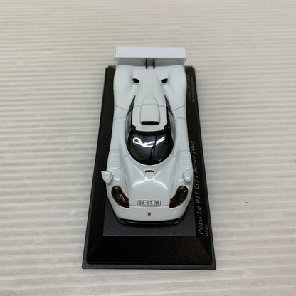 【現状渡し品】 京商 kyosho MINICHAMPS 1/43 ポルシェ 911 GT1 ストリート 1998 ホワイト 433 986803 ミニカー 061-260401-AS-6-min 万代Net店
