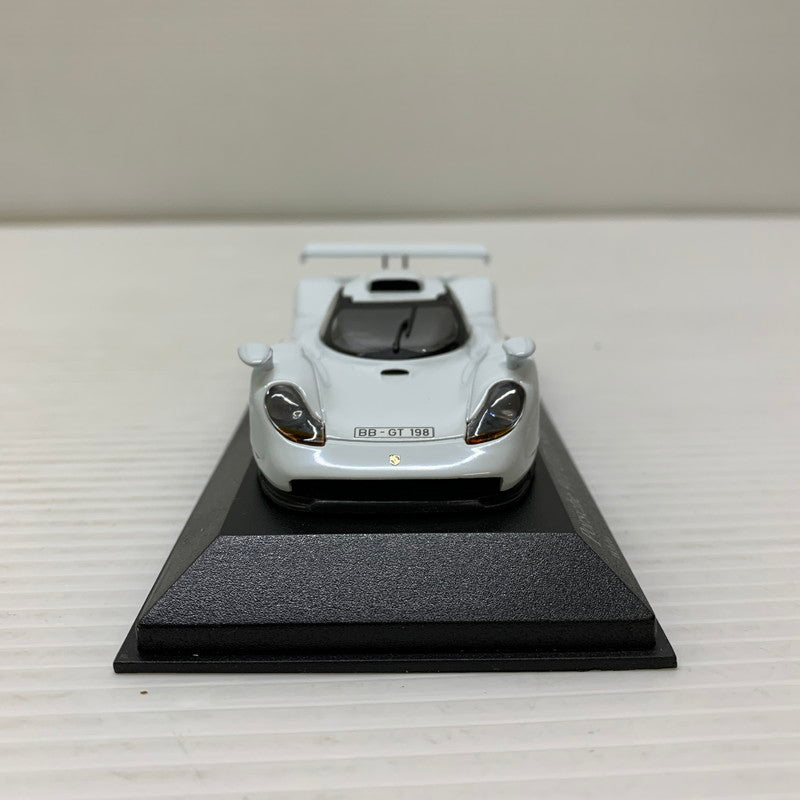 【現状渡し品】 京商 kyosho MINICHAMPS 1/43 ポルシェ 911 GT1 ストリート 1998 ホワイト 433 986803 ミニカー 061-260401-AS-6-min 万代Net店