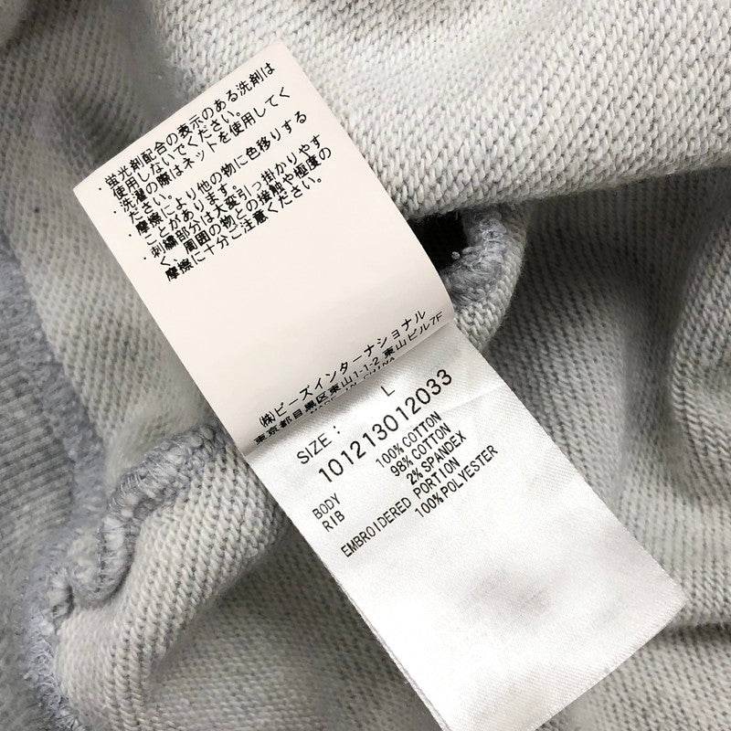 【中古品】【メンズ】 XLARGE エクストララージ LOGO CHAIN PULLOVER HOODED SWEAT 101213012033 ロゴ フーディ パーカー長袖 トップス ストリート系 142-250611-rs-02-fur サイズ：L カラー：グレー 万代Net店