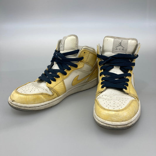 【中古品】【メンズ】 NIKE ナイキ 364770-102 AIR JORDAN 1 PHAT スニーカー 本体のみ（箱なし） 160-251106-WA-13-iwa サイズ：27 カラー：イエロー系 万代Net店