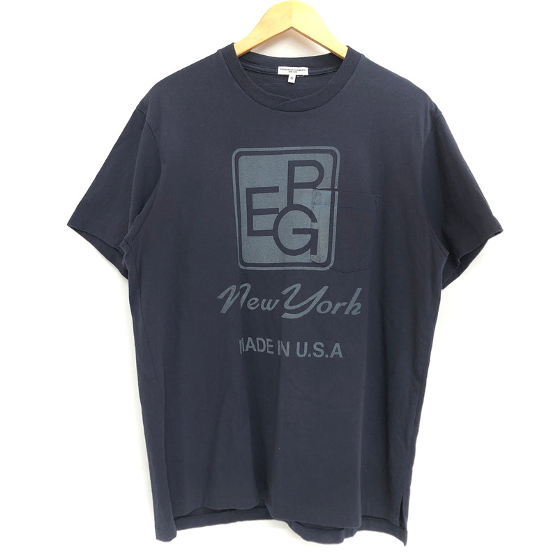 【中古品】【メンズ】 ENGINEERED GARMENTS × BEAMS PLUS エンジニアド ガーメンツ ビームスプラス PEG TEE ユニフォームクルーTシャツ 半袖 トップス 141-260805-rs-07-fur サイズ：S カラー：ネイビー 万代Net店